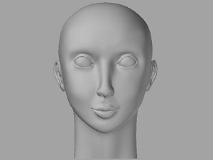 anime girl head