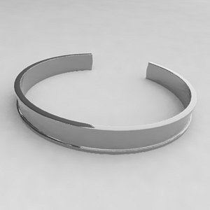 bracelet accessories jewelry 3d model