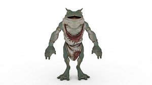 Frogman 3D model