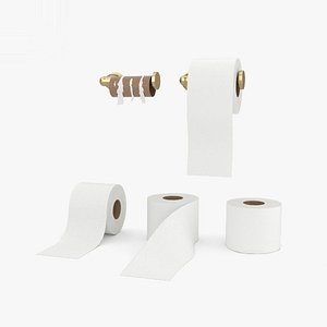 toilet paper 3D