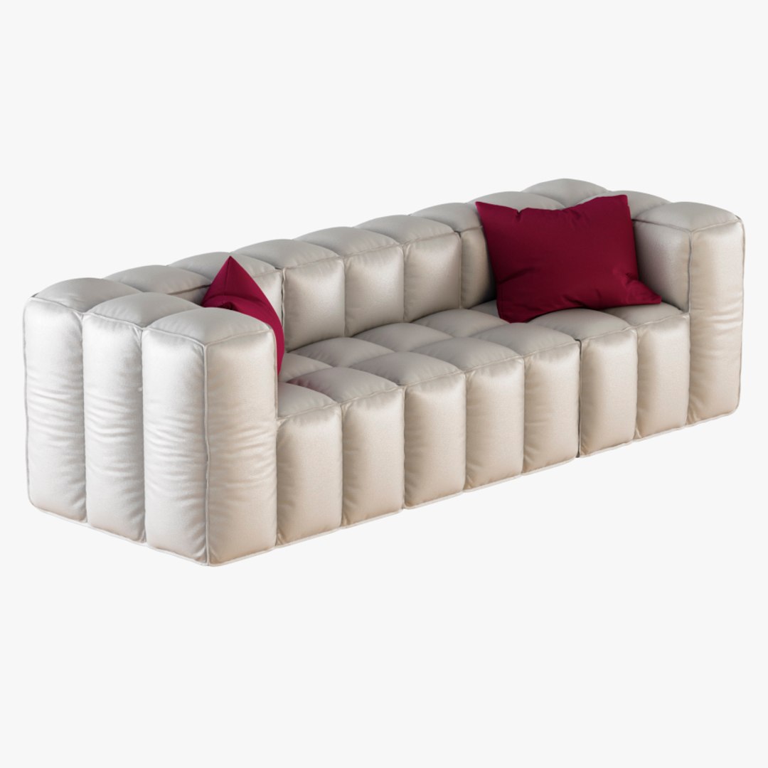 Sofa lattea 3D - TurboSquid 1230469