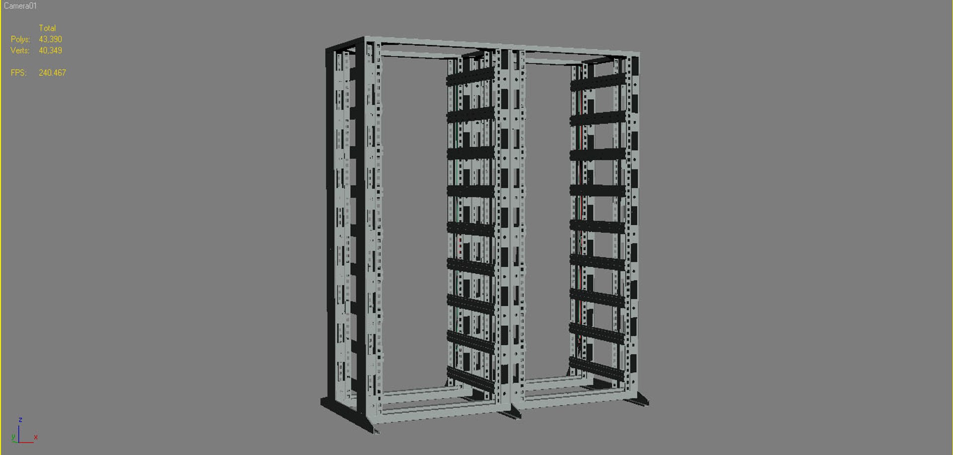 Data Server Chassis Model - TurboSquid 1686989
