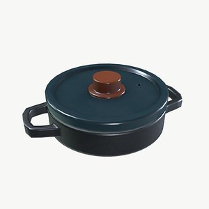3D model Cooking pot
