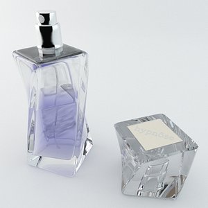 3ds max lancome perfume