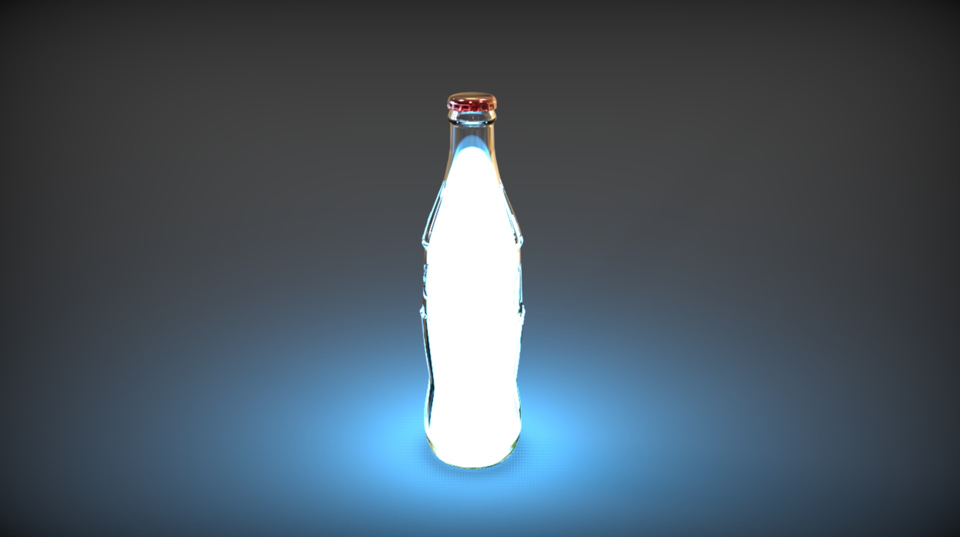 3d Model Of Nuka Cola Bottle