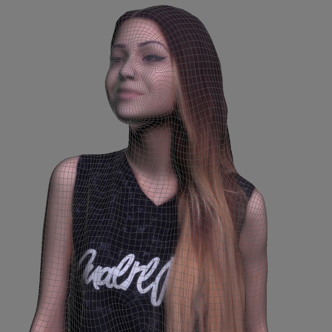 3d Model Realistic Human