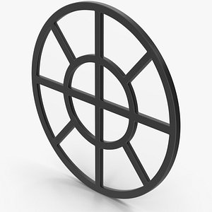 3D model Circular Window