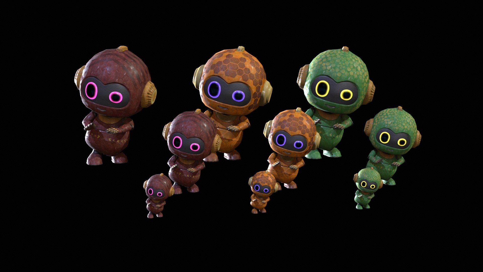 Minirobotic1Pack4 3D - TurboSquid 2492605