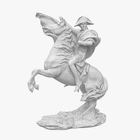 Napoleon Crossing The Alps Plaster
