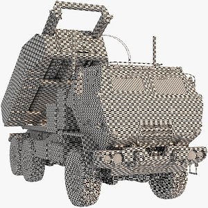 M142 HIMARS UVW Only 3D