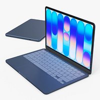 Compact Portable Laptop Device Blue