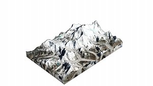 3D Nangpai Gosum Mountain