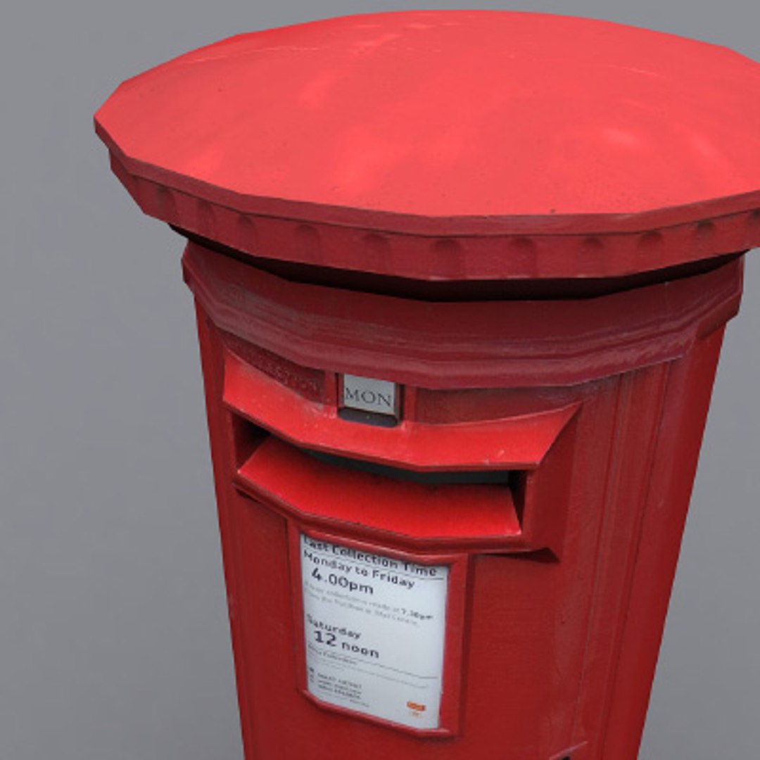 3d Model Postbox Mail Box