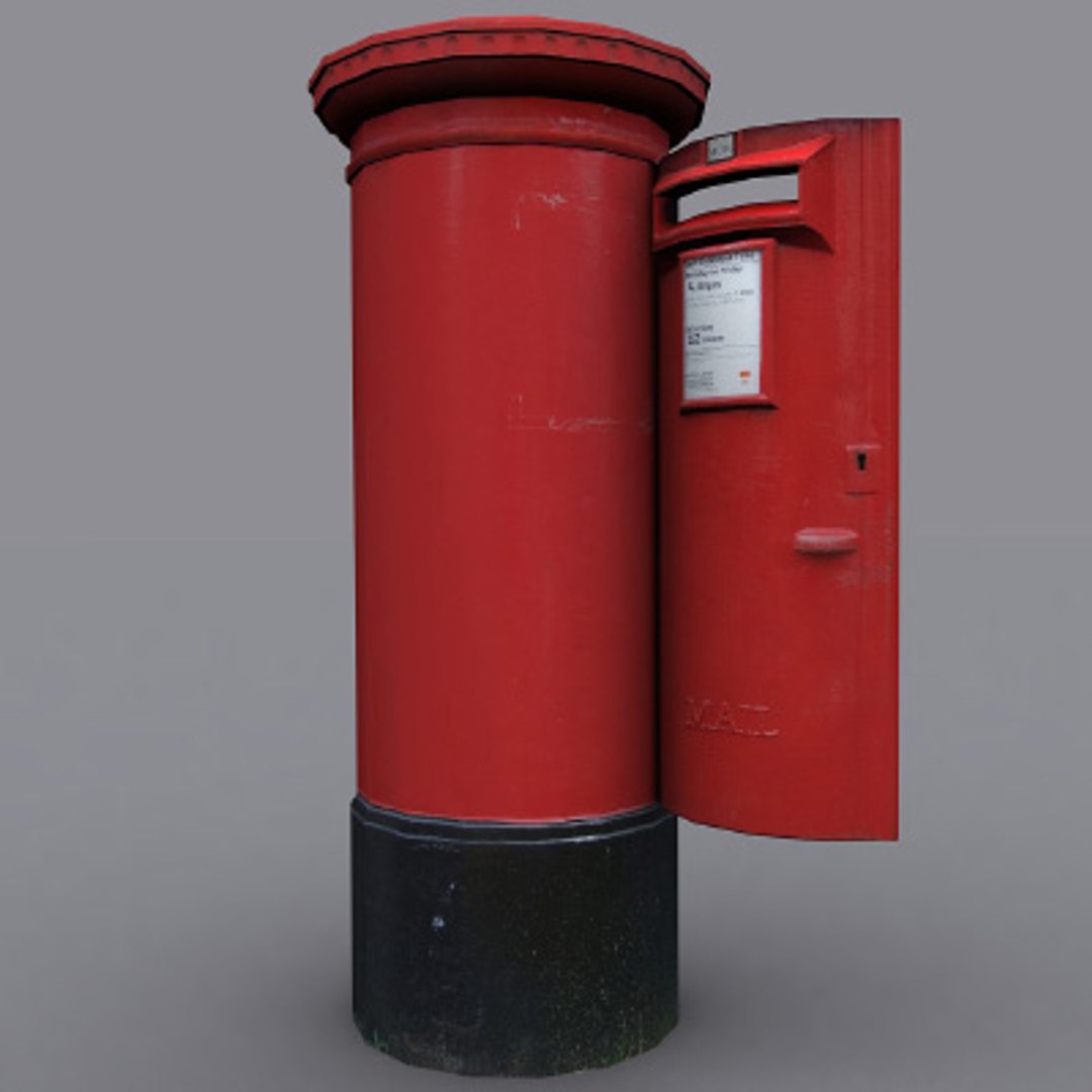 3d Model Postbox Mail Box