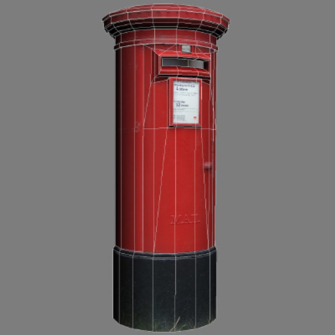 3d Model Postbox Mail Box