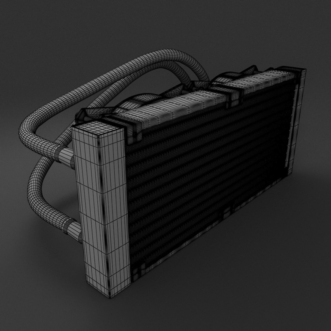 Water Liquid Cooling 3D Model TurboSquid 1491762