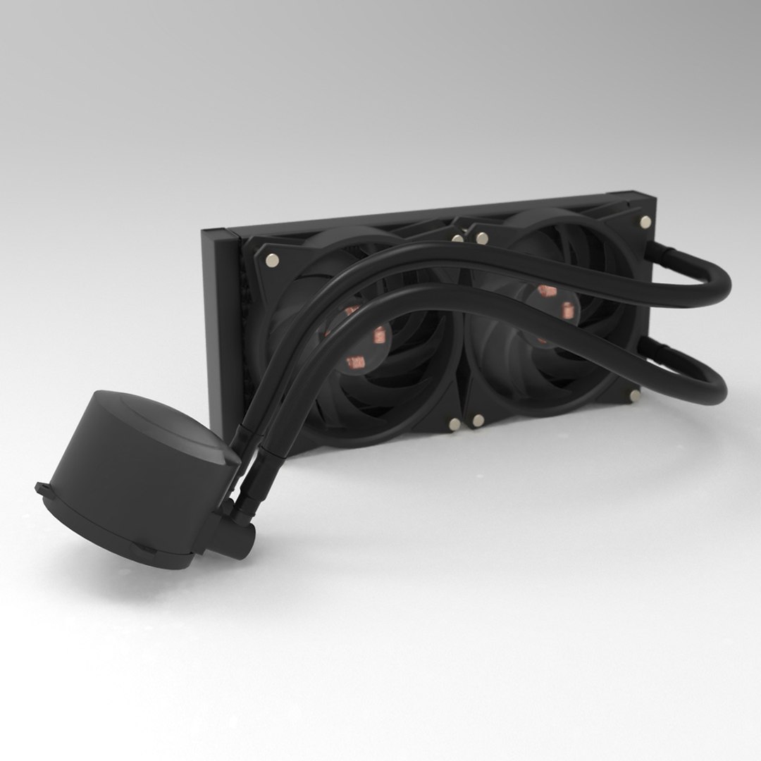 Water Liquid Cooling 3D Model TurboSquid 1491762