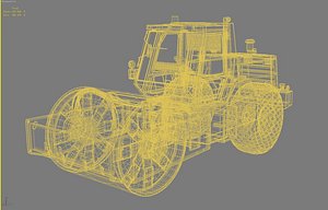 3ds max road roller