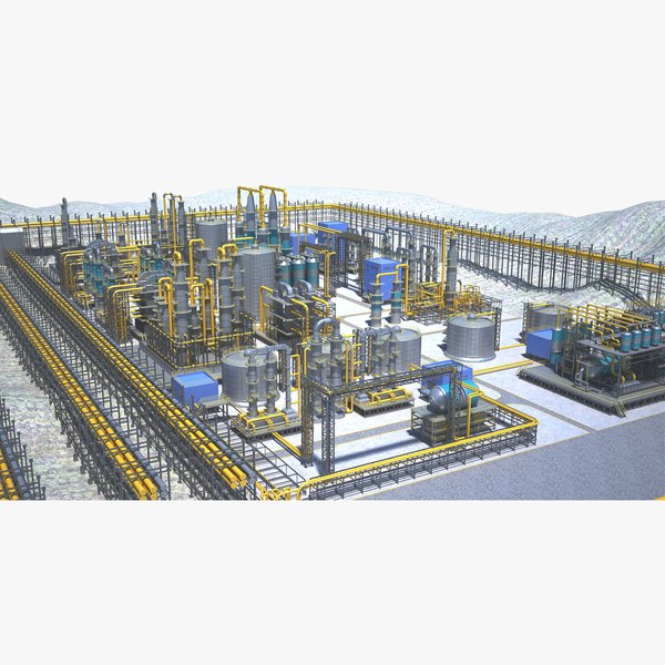 3D Industrial Site 07