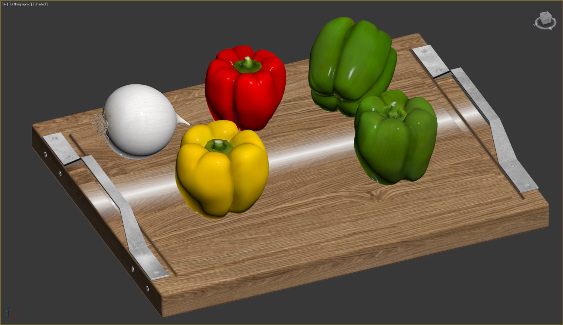 3D Bell Pepper Model - TurboSquid 1476669