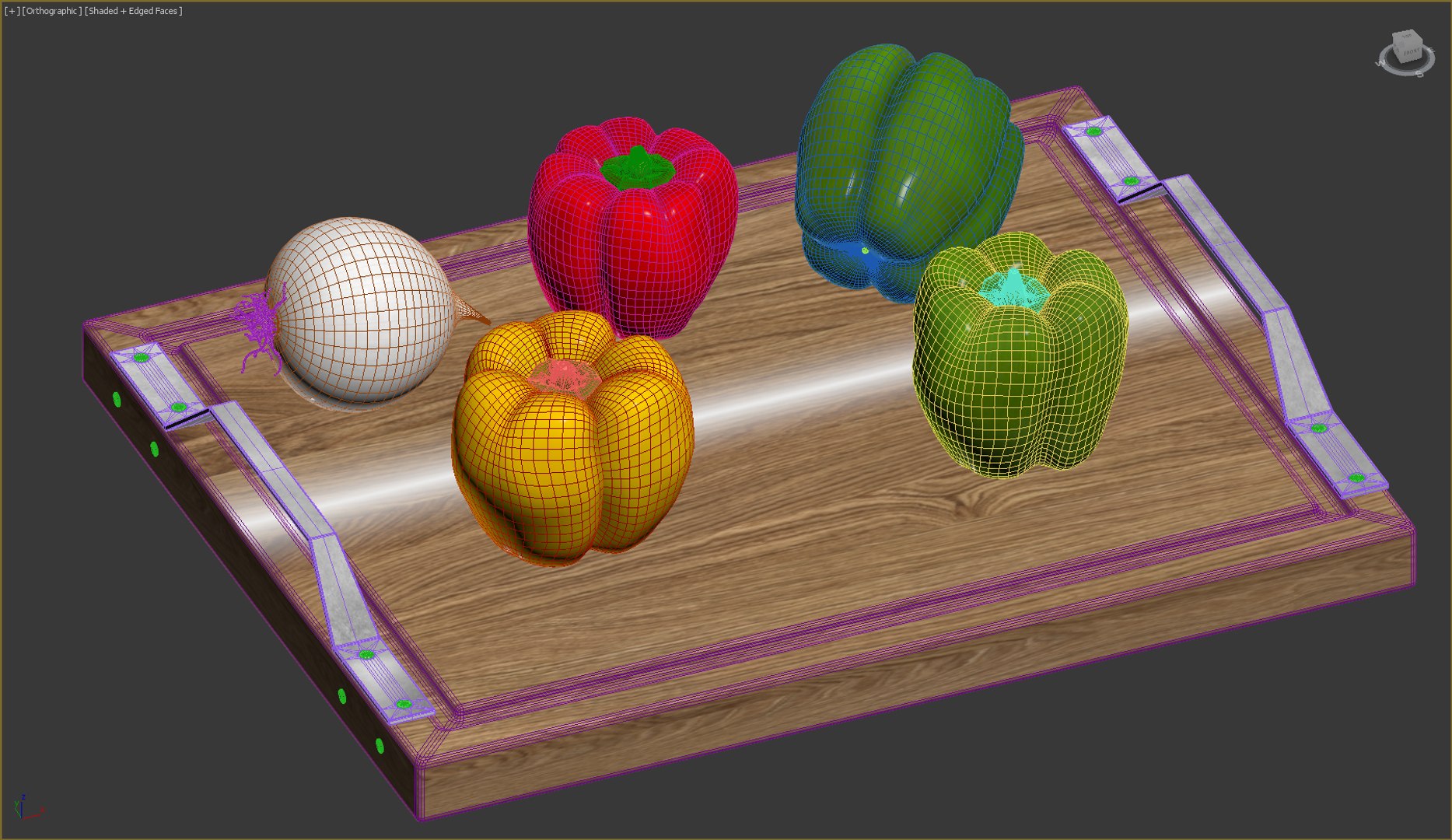 3D Bell Pepper Model - TurboSquid 1476669