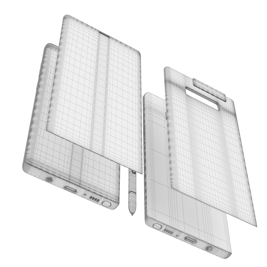 3D samsung galaxy note 9 model - TurboSquid 1297397