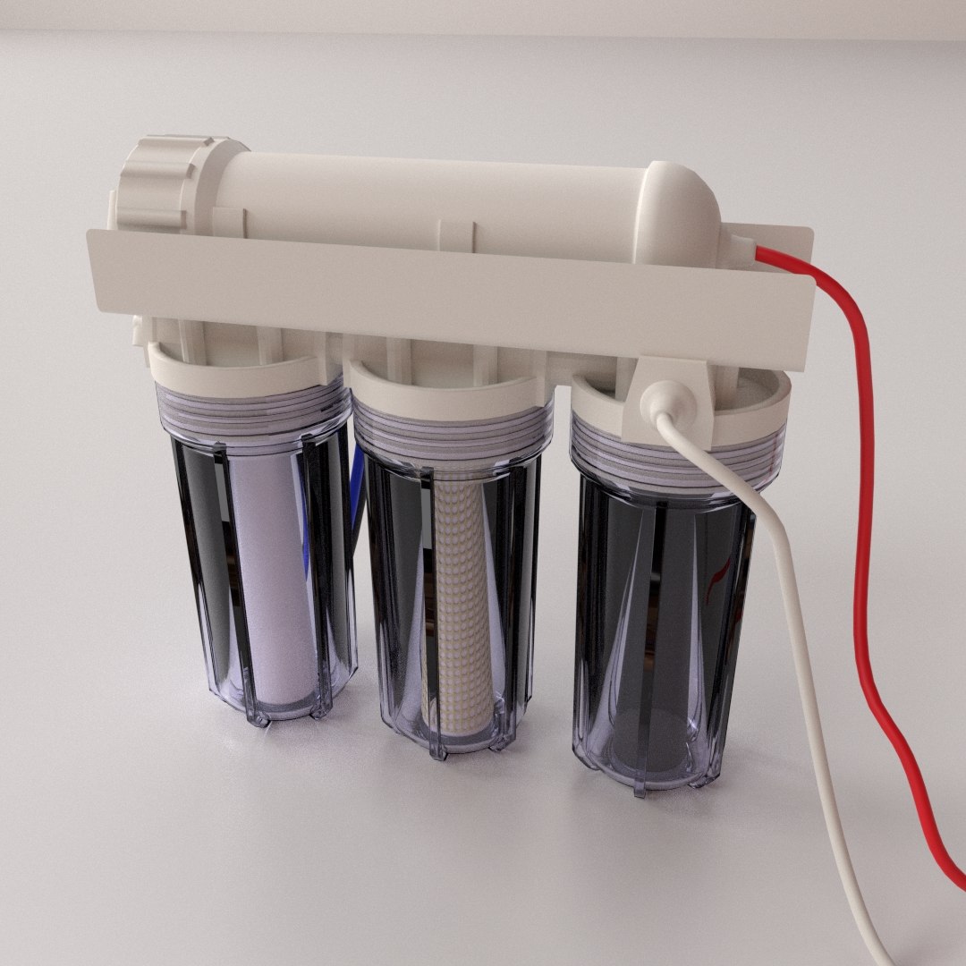 RODI Water Filter 3D Model - TurboSquid 1776413
