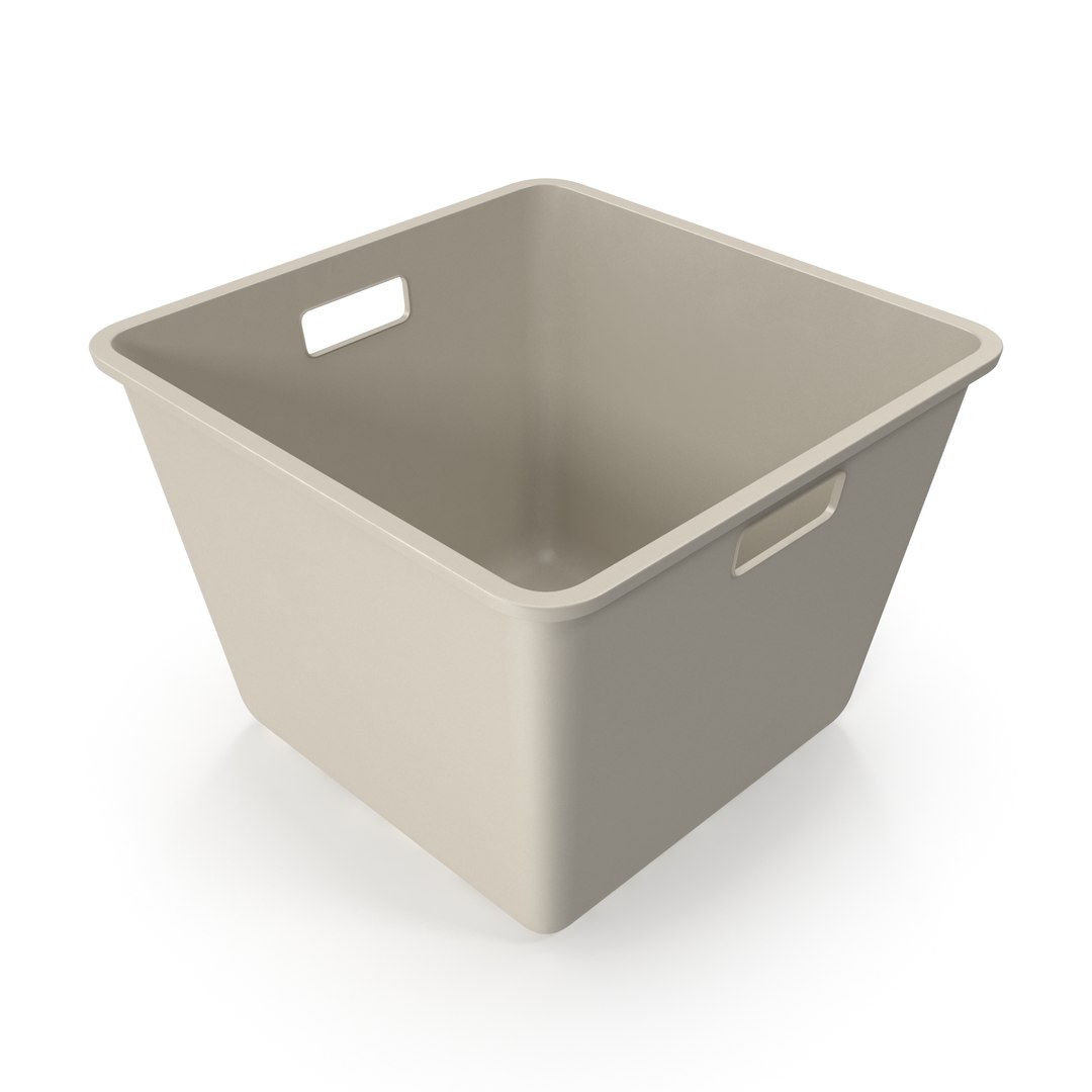 Plastic Basket 3D Model - TurboSquid 1960727