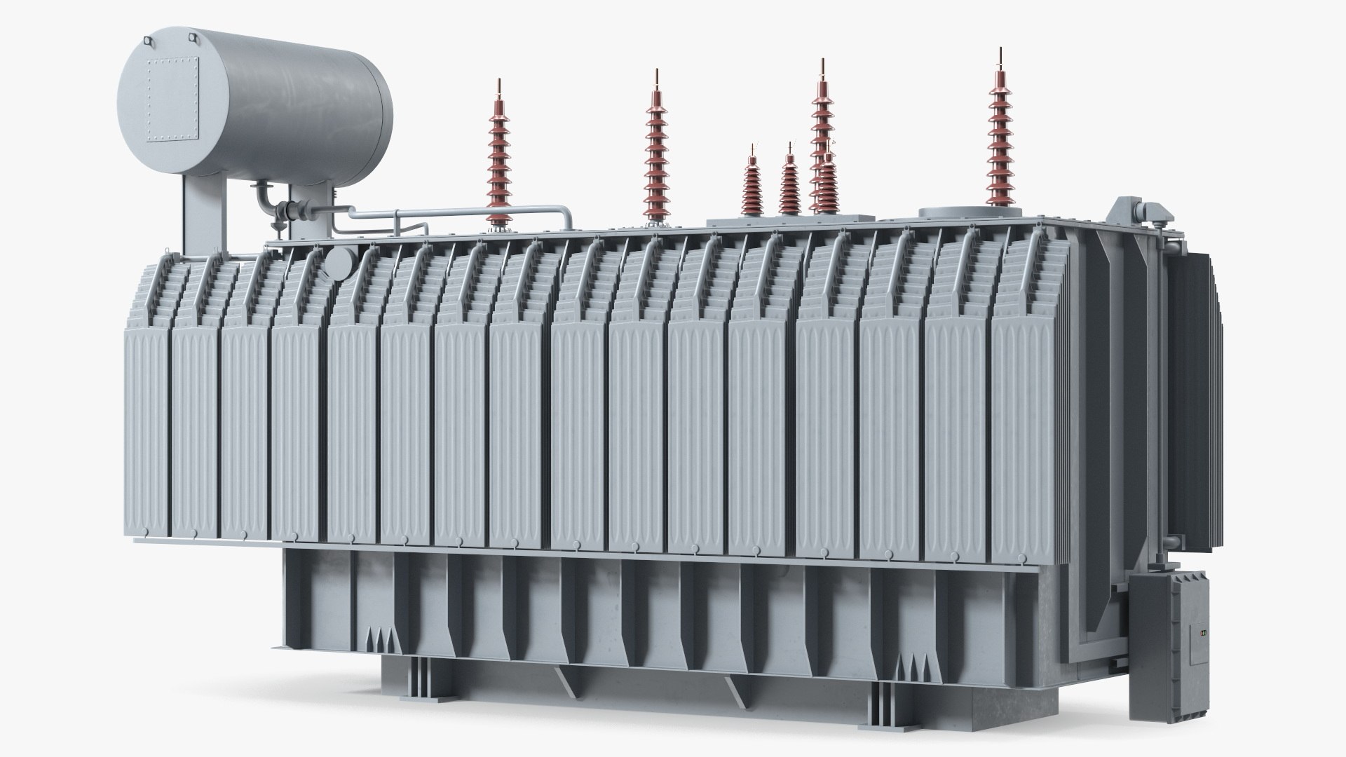 Electrical Transformer 3D model preview