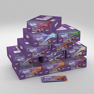 modelo 3d Milka de chocolate - TurboSquid 1122777