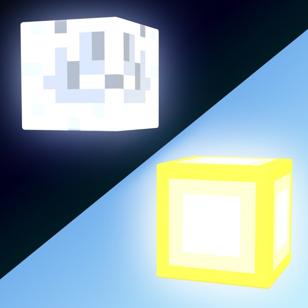 Minecraft Sun And Moon 3D