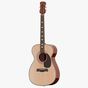 Acoustic Guitar Orchestra Model PBR model