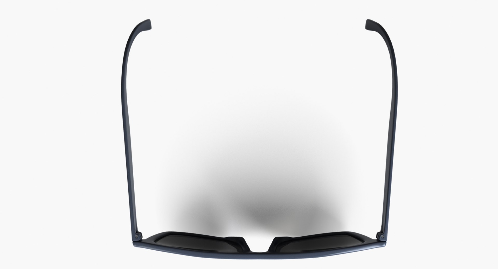 A sleek and modern 3D model of glasses, ideal for adding a contemporary touch to your virtual creations.