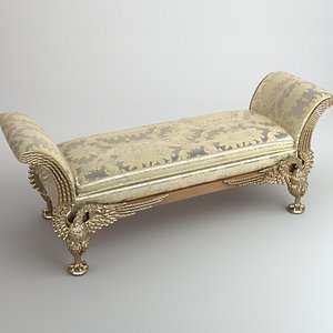 bench details interior 3d max