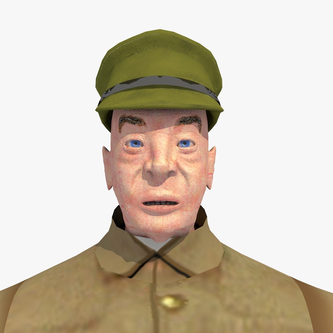 3d Model Ww1 British Soldier