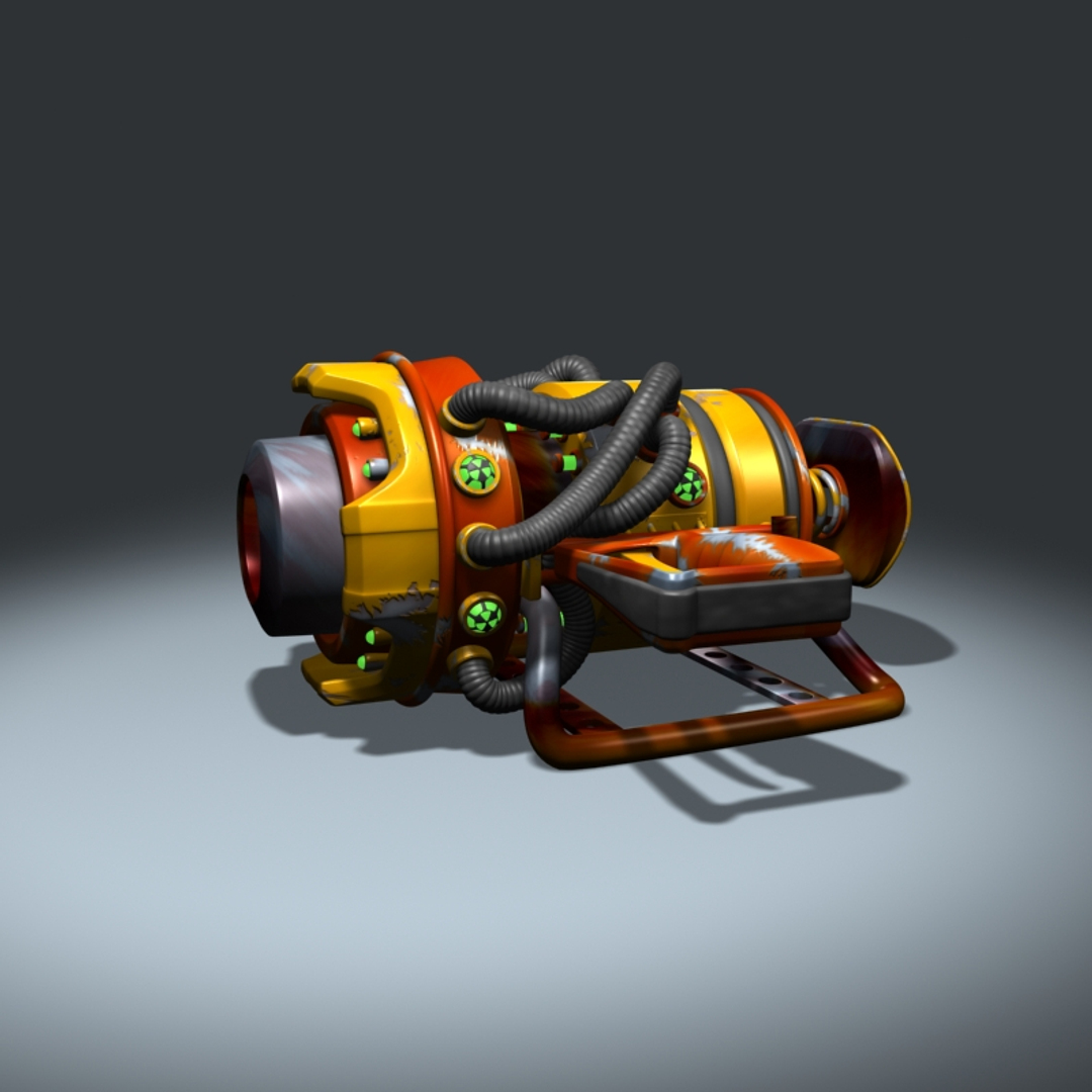 3d Nukecharger Gun