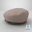 Béret militaire beige