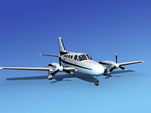 3d scale cessna 425 conquest