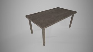 Table 3D model