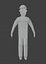 Low Poly Constructor Worker Rigged Unity