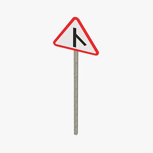 Right  Intersection Road Sign