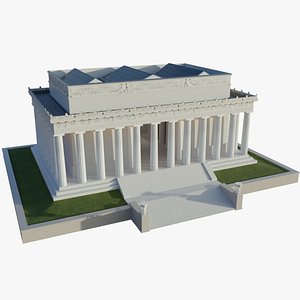Lincoln Memorial 3D model