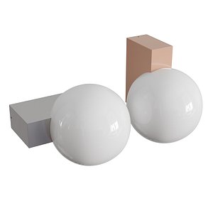 3D model journey lamp