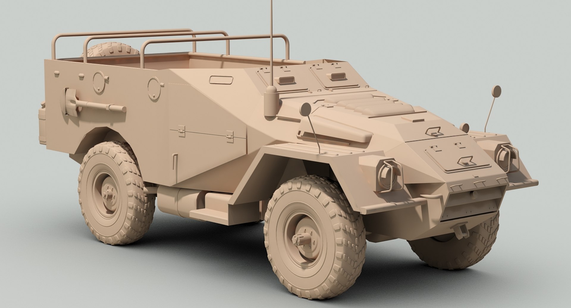 3D Soviet Btr 40 Armored Personnel - TurboSquid 1333447