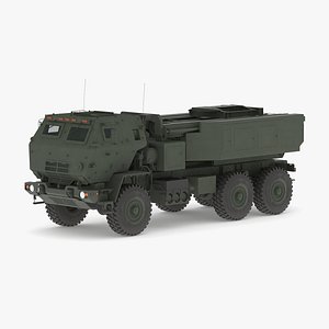 3D M142 High Mobility Artillery Rocket System HIMARS PBR