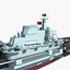 Portaerei cinese Liaoning con J-15 Flying Shark
