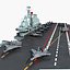 Portaerei cinese Liaoning con J-15 Flying Shark