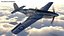 North American P-51 Rigged 3D