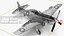 North American P-51 Rigged 3D