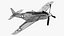North American P-51 Rigged 3D